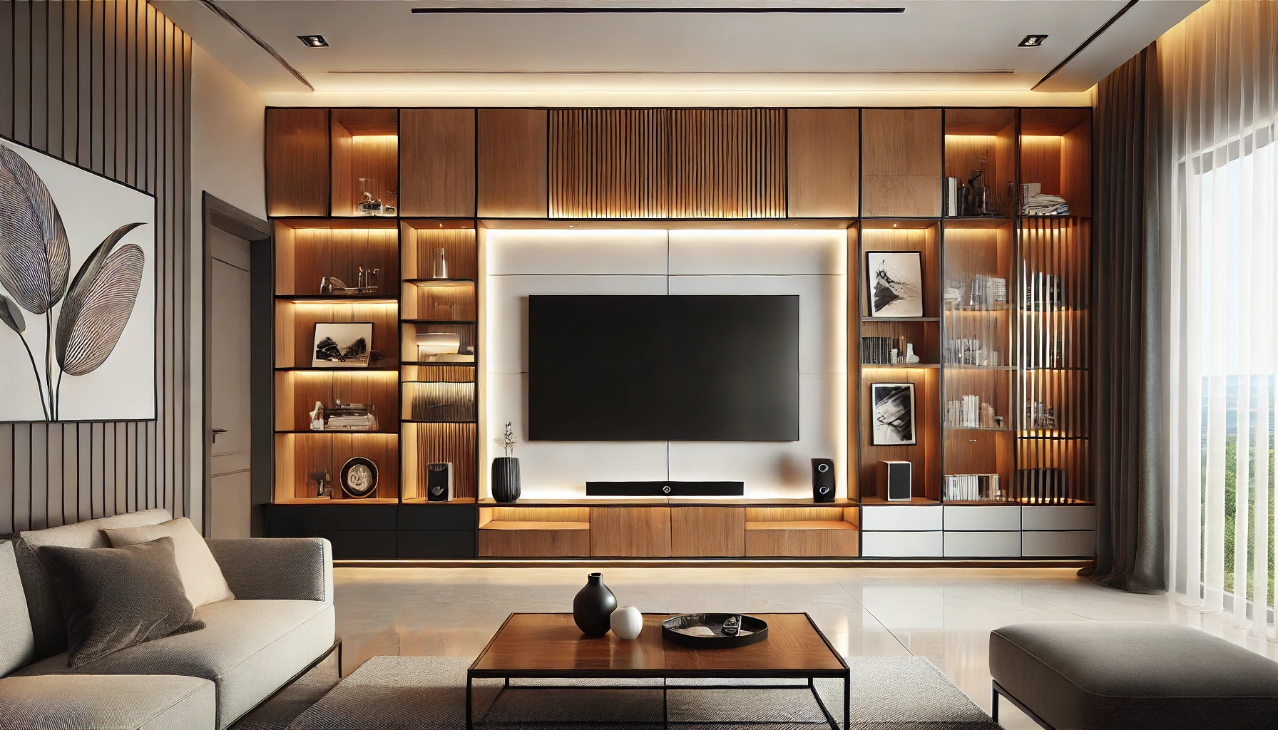 TV Wall Design